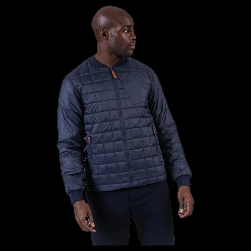 Weather Report Lucco Quilt Jacket Blue Blå
