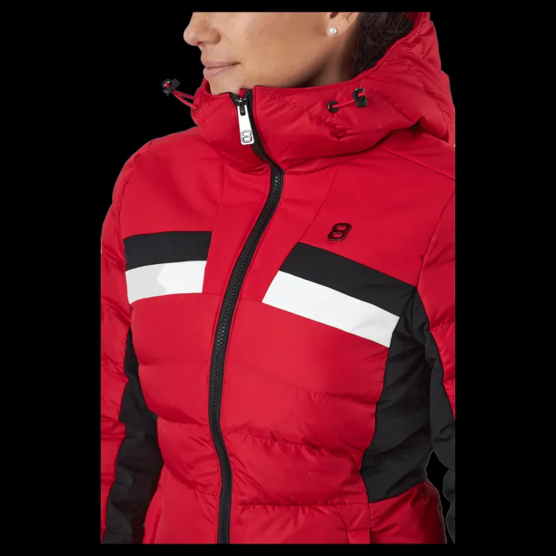 8848 Altitude Lucia W Jacket Red Röd Clearance