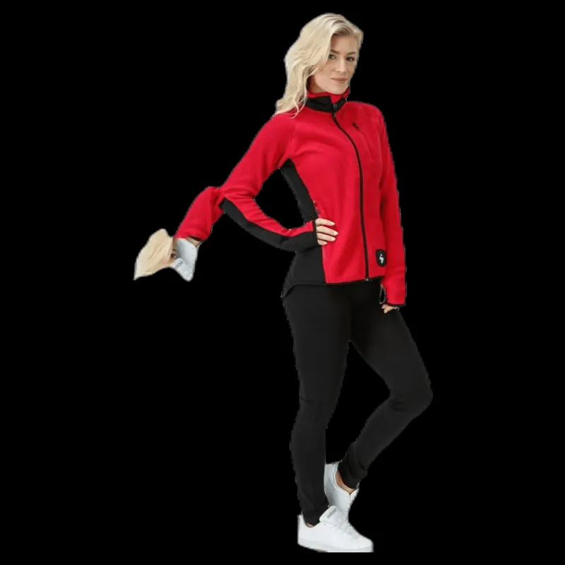 Sweet Protection Lumberjane Fleece Jacket Red Röd