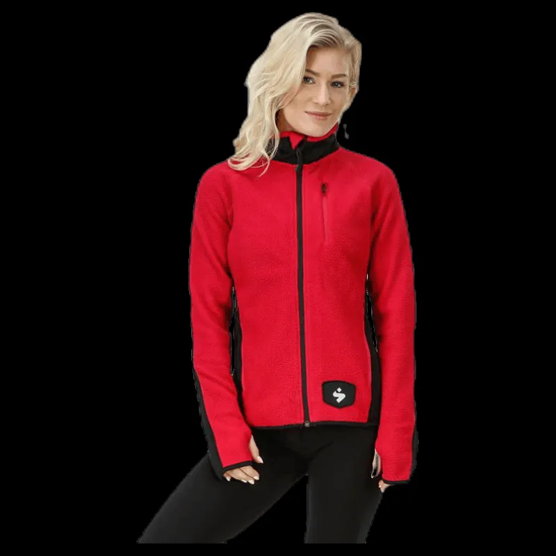 Sweet Protection Lumberjane Fleece Jacket Red Röd