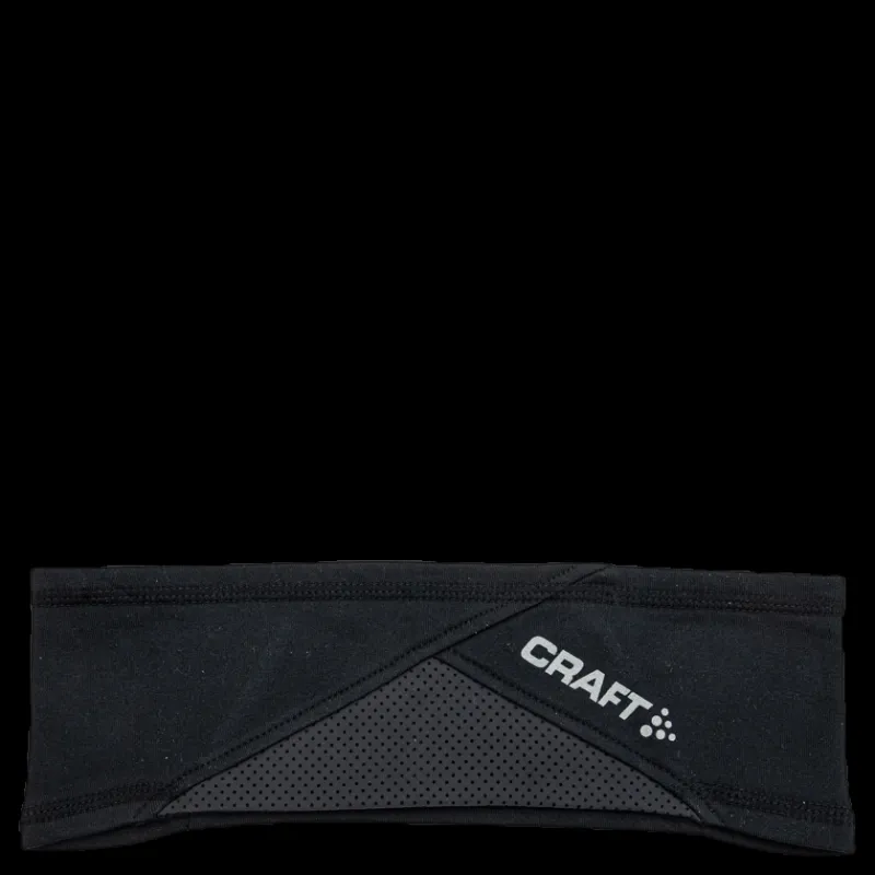 Craft Lumen Fleece Headband Black Svart Clearance