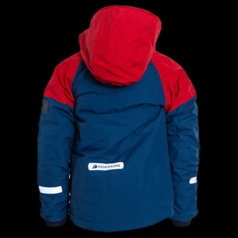Didriksons Lun Kid's Jacket Red Röd Online