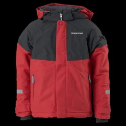 Discount Didriksons Lun Kids Jkt 3 Baked Pink Röd