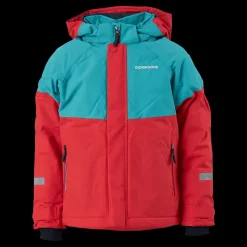 Didriksons Lun Kids Jkt 3 Bright Red Röd Clearance