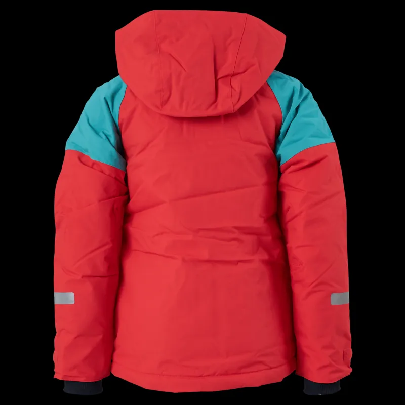 Didriksons Lun Kids Jkt 3 Bright Red Röd Clearance