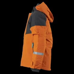 Discount Didriksons Lun Kids Jkt 3 Burnt Glow Flerfärgad
