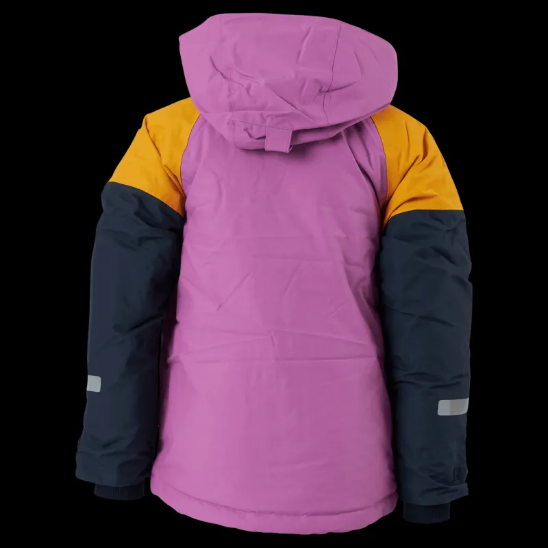 Didriksons Lun Kids Jkt 3 Radiant Purple Flerfärgad New