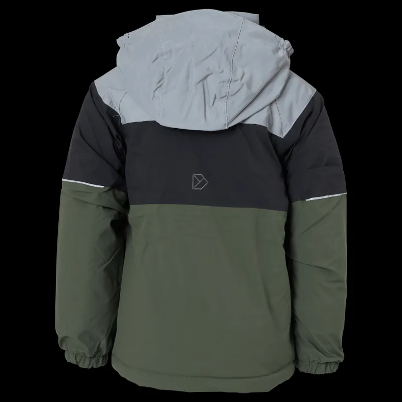 Didriksons Lux Kids Jacket Green Grön Hot