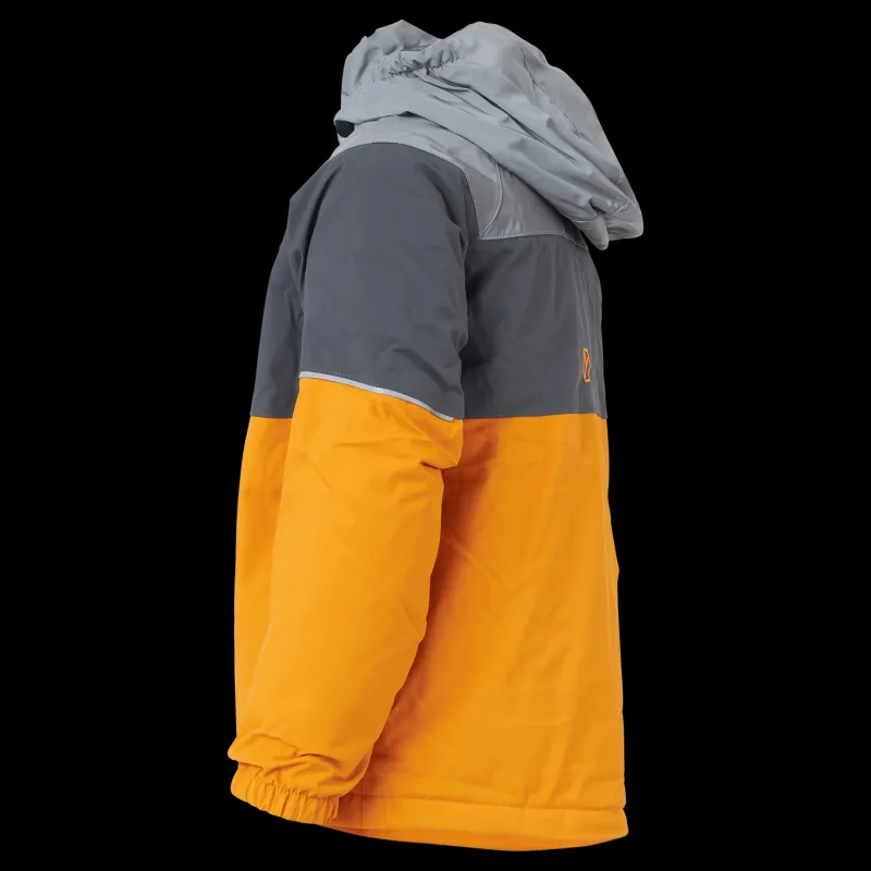 Outlet Didriksons Lux Kids Jacket Yellow Flerfärgad