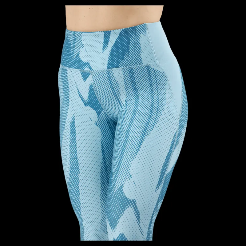 Reebok Lux Perform Leggings Steblu Blå Clearance