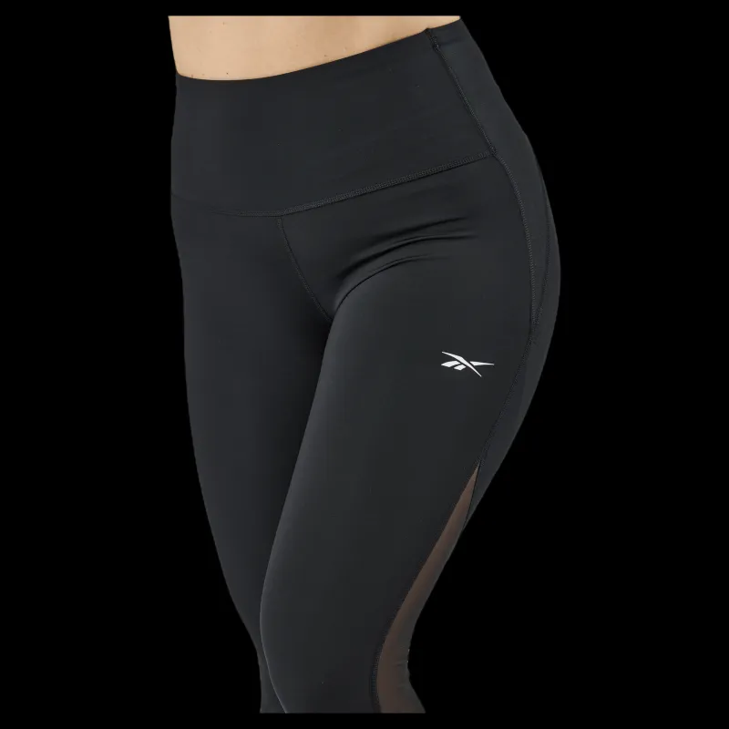 Reebok Lux Perform Tight Black Svart Discount