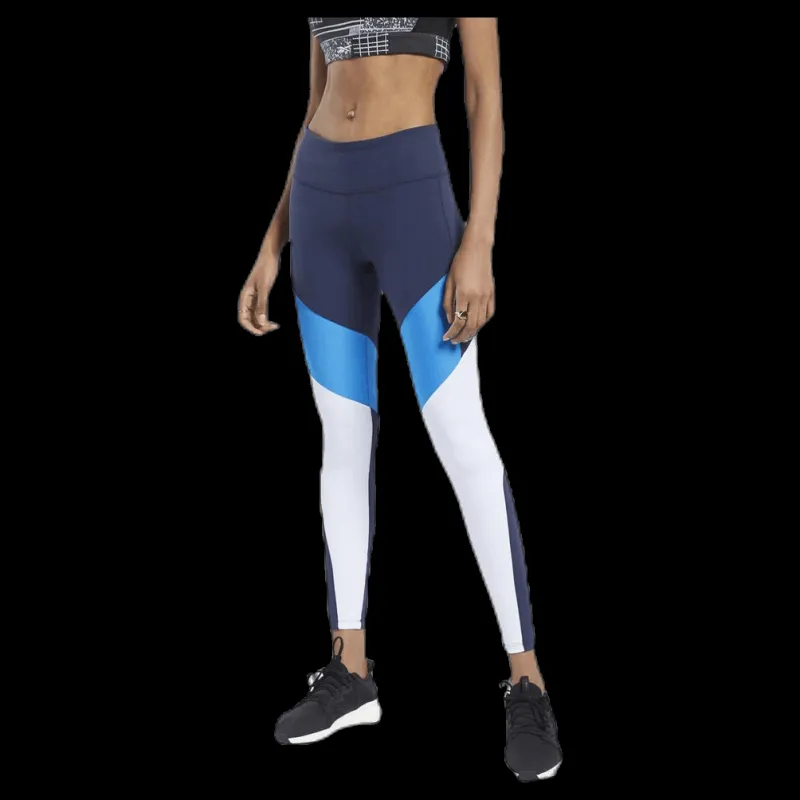 New Reebok Lux Tight 2.0 CB Blue/White Blå och Vit