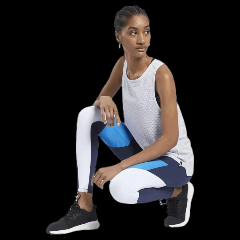 New Reebok Lux Tight 2.0 CB Blue/White Blå och Vit