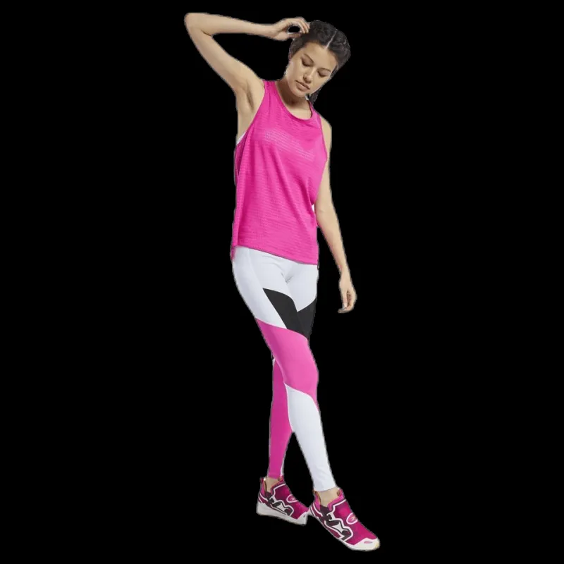 Reebok Lux Tight 2.0 CB Pink/Grey Rosa och Grå Best
