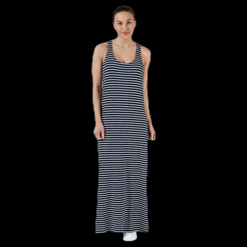 Tenson Lynnet Dress Blue/White Flerfärgad
