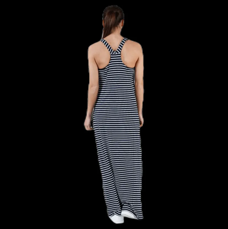 Tenson Lynnet Dress Blue/White Flerfärgad