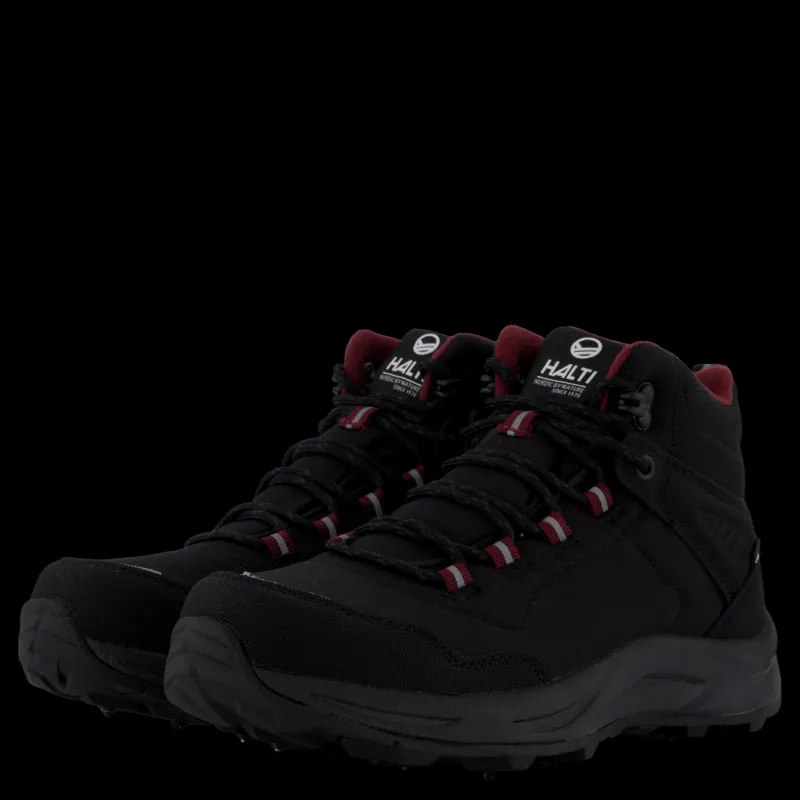 Best Halti Lynx Mid Dx W Spikes Black Svart