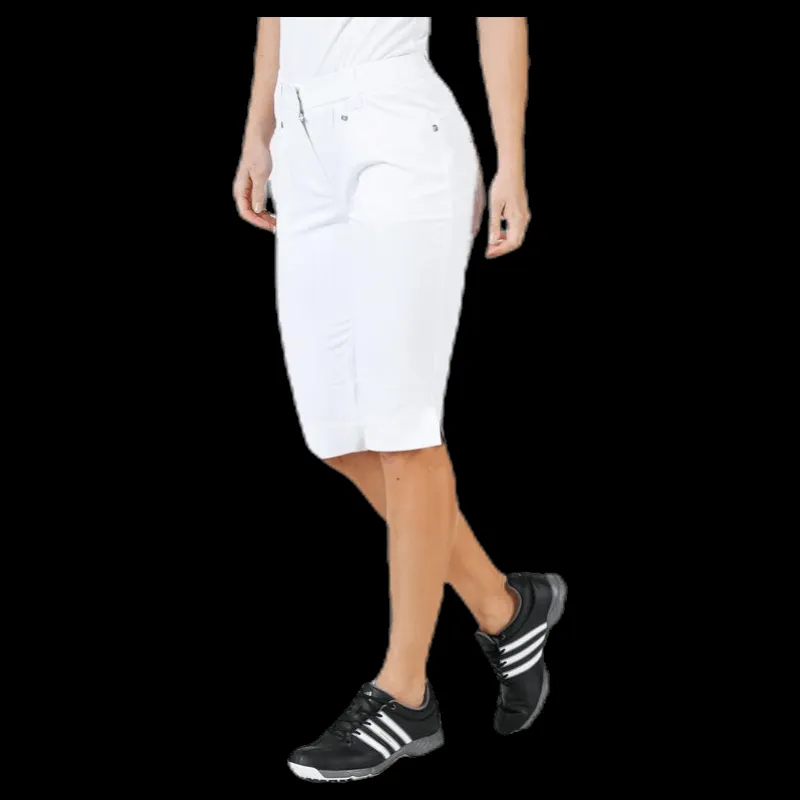 Hot Daily Sports Lyric City Shorts White Vit