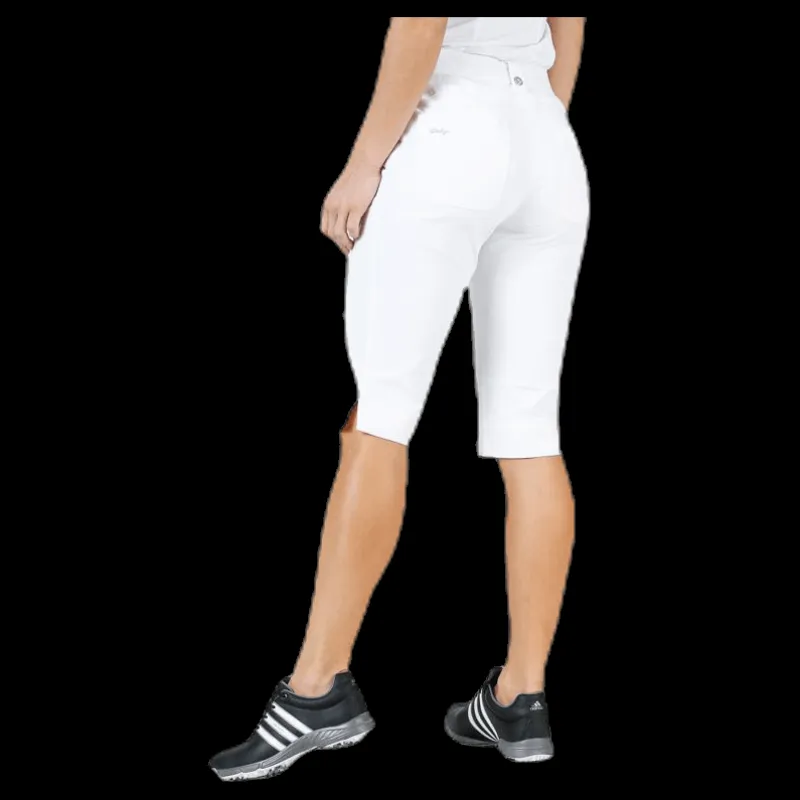 Hot Daily Sports Lyric City Shorts White Vit