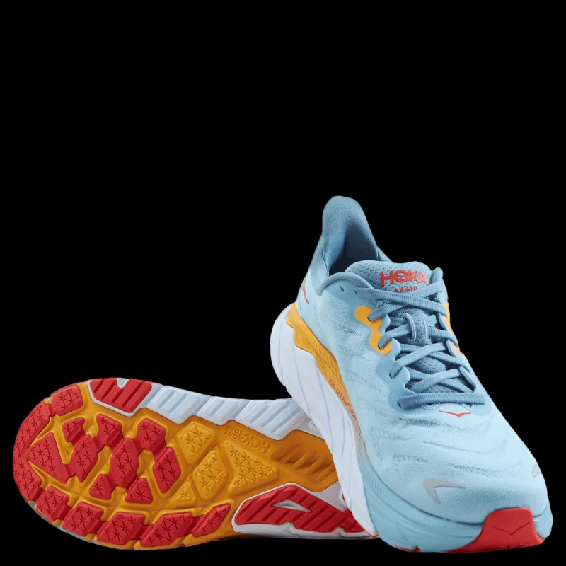 Clearance Hoka M Arahi 6 Summer Song / Mountain Spring Blå