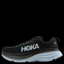 Discount Hoka M Bondi 8 Black / White Svart