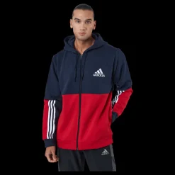 Best adidas M Cb Fz Hd Legink/scarle Blå