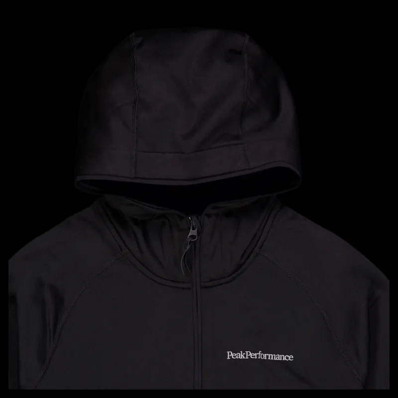 Online Peak Performance M Chill Light Zip Hood Black Svart