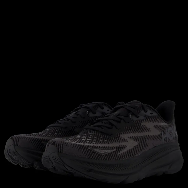 Sale Hoka M Clifton 9 Black / Black Svart