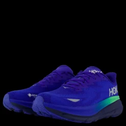 Hoka M Clifton 9 Gtx Dazzling Blue / Evening Sky Blå Sale