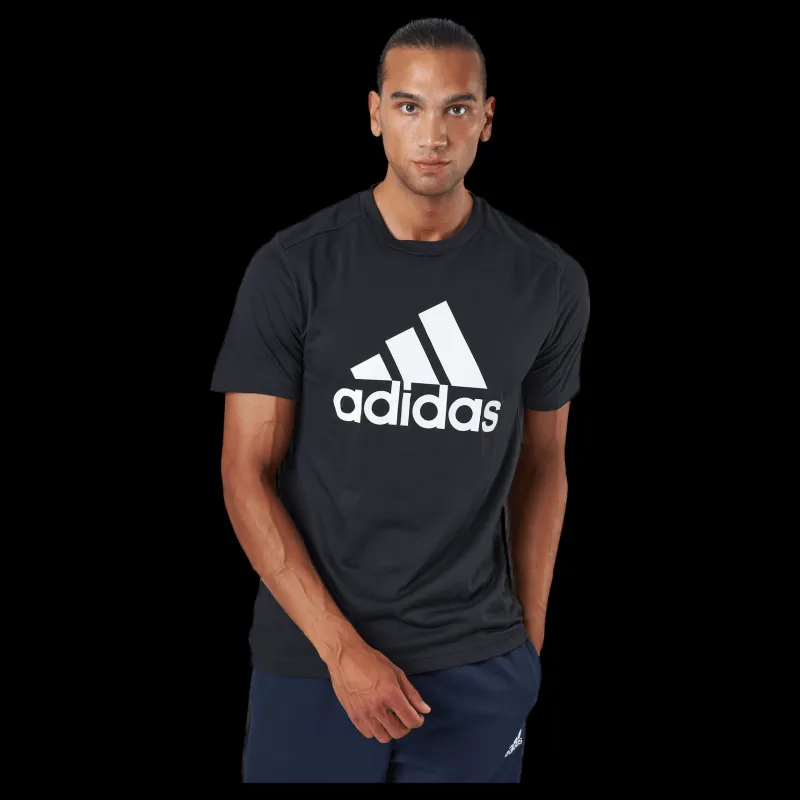 adidas M Fr Lg T Black/white Svart Clearance