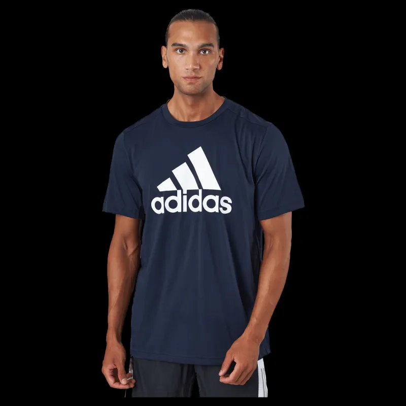 adidas M Fr Lg T Legink/white Blå Clearance
