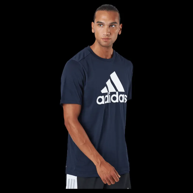 adidas M Fr Lg T Legink/white Blå Clearance