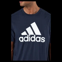 adidas M Fr Lg T Legink/white Blå Clearance