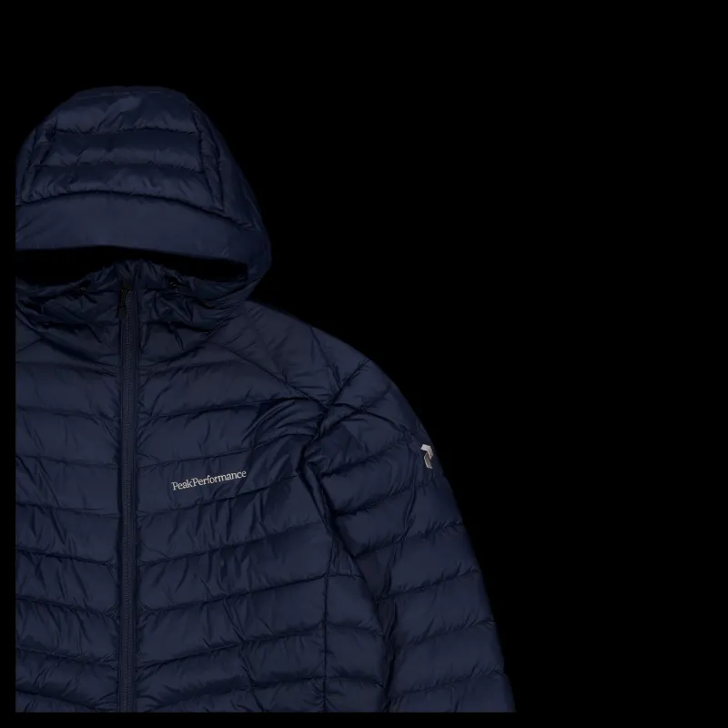 Online Peak Performance M Frost Down Hood Jacket Blue Shadow Blå