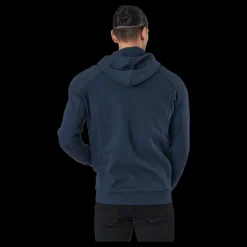 Peak Performance M Ground Zip Hood Blue Shadow Blå Hot