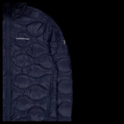 New Peak Performance M Helium Down Hood Jacket Blue Shadow Blå