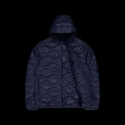 New Peak Performance M Helium Down Hood Jacket Blue Shadow Blå