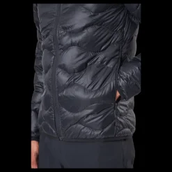 Peak Performance M Helium Down Hood Jacket Black Svart Hot