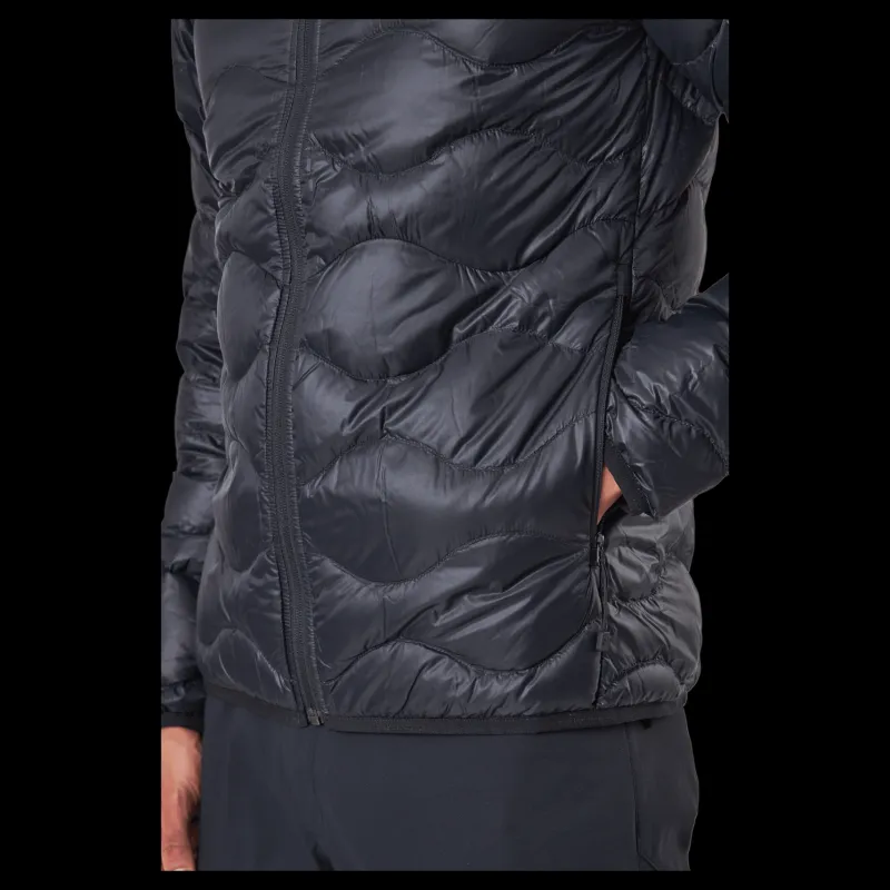 Peak Performance M Helium Down Hood Jacket Black Svart Hot