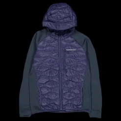 Peak Performance M Helium Down Hybrid Hood Blue Shadow Blå Hot