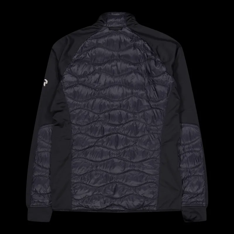 Peak Performance M Helium Down Hybrid Jacket Black Svart Best