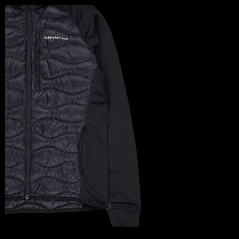 Peak Performance M Helium Down Hybrid Jacket Black Svart Best