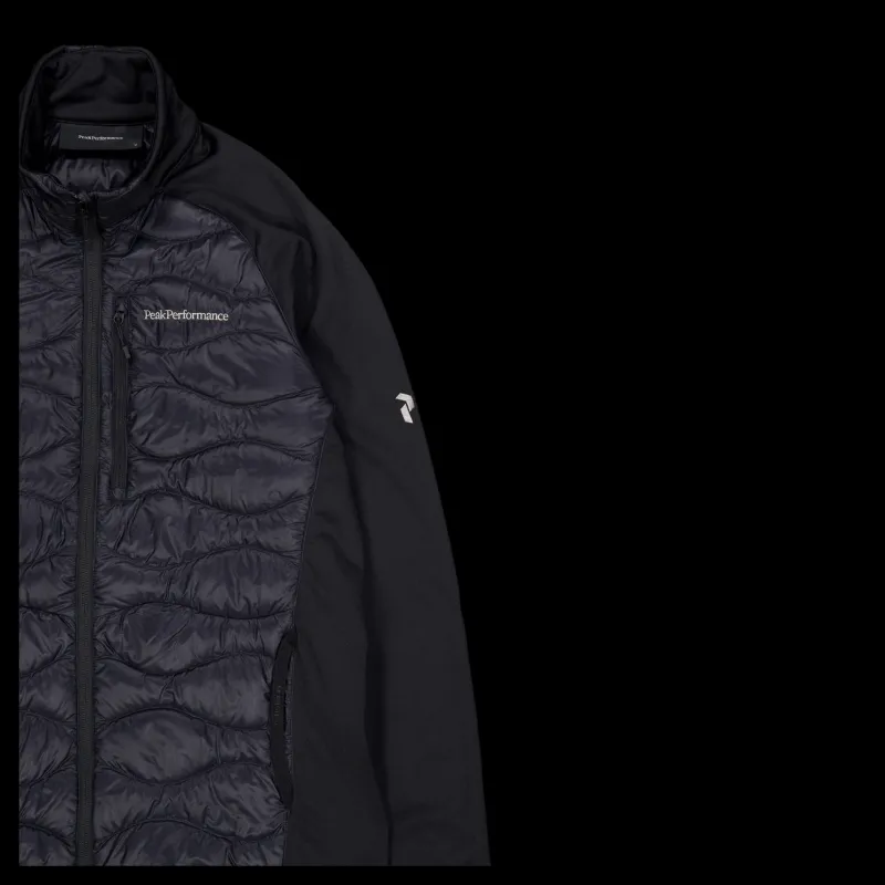 Peak Performance M Helium Down Hybrid Jacket Black Svart Best