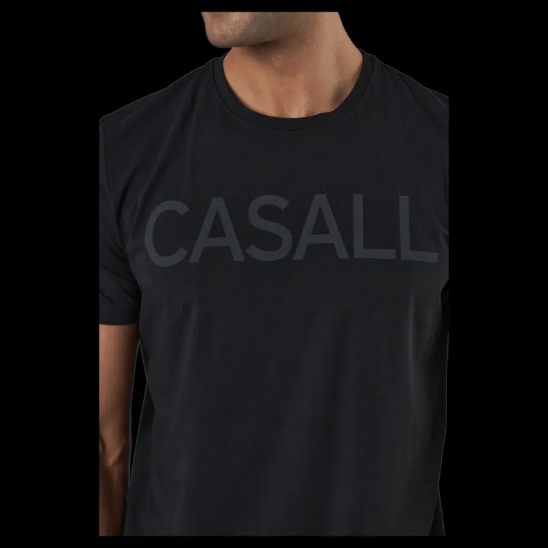 Casall M Logo Tee Black Svart