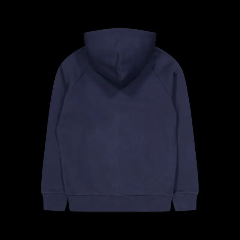 Peak Performance M Original Small Logo Zip Blue Shadow Blå Sale