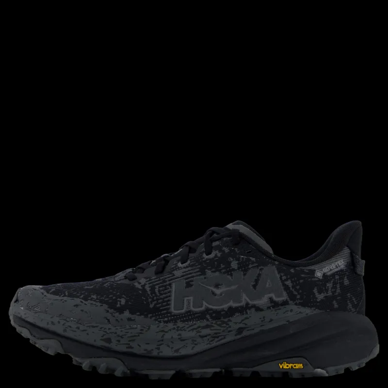 Sale Hoka M Speedgoat 6 Gtx Black / Outer Orbit Svart