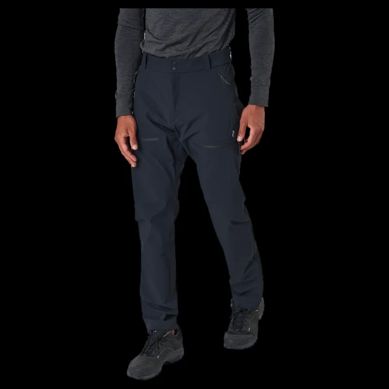 Peak Performance M Stretch Trek Pants Black Svart Discount