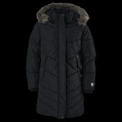 Outlet Name It Mabecca Long Puffer Jacket Black Svart