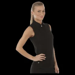 Daily Sports Macy S/L Polo Shirt Black Svart Online