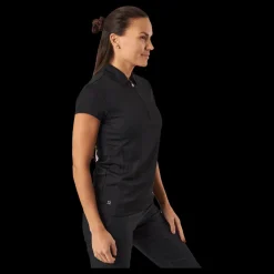 Daily Sports Macy S/S Polo Shirt Black Svart Hot